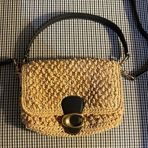 Coach Raffia Bag